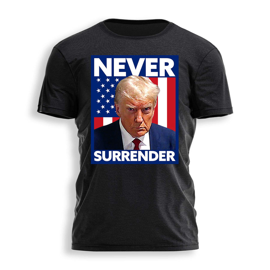 TRUMP NEVER SURRENDER USA Tee