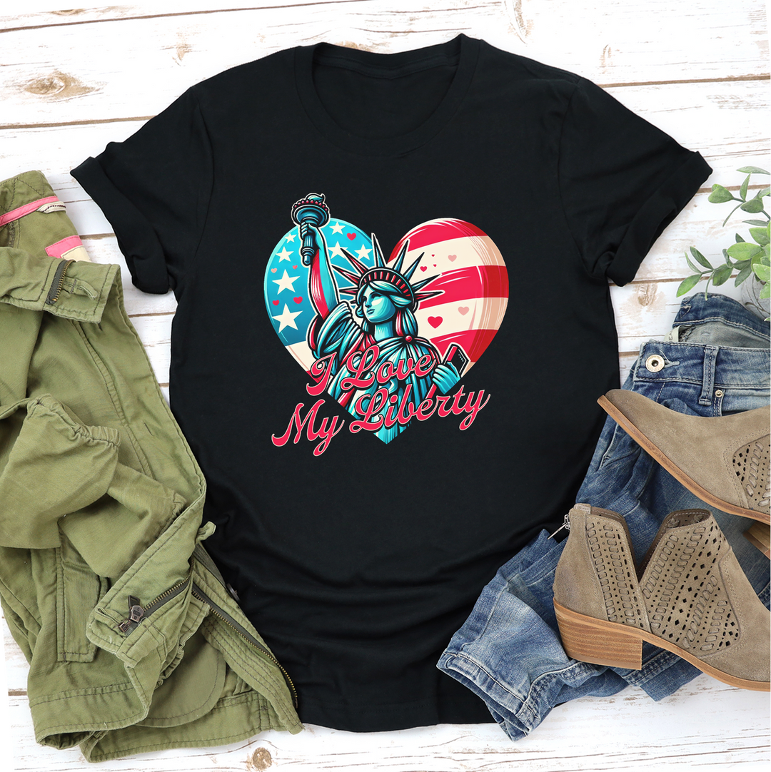 I LOVE MY LIBERTY - WOMENS Tee