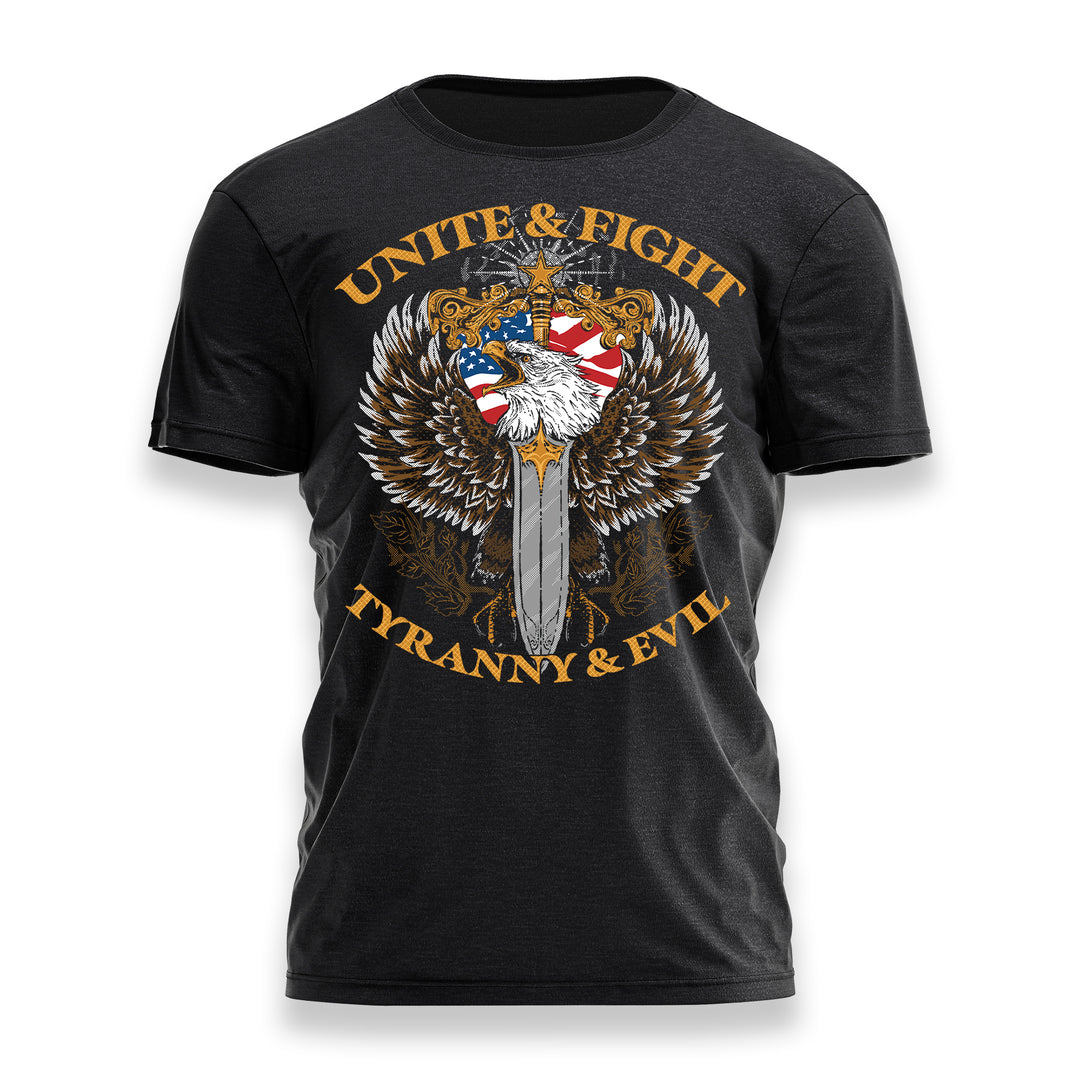 Unite & Fight Tyranny & Evil Tee