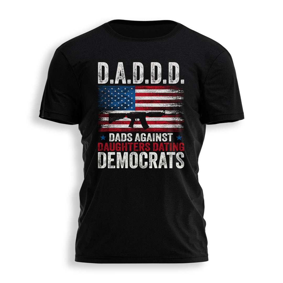 Dads Against Daughters Dating Democrats Tee - 4153