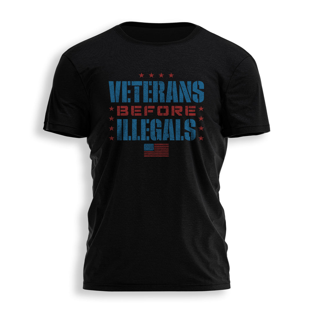 VETERANS BEFORE ILLEGALS Tee
