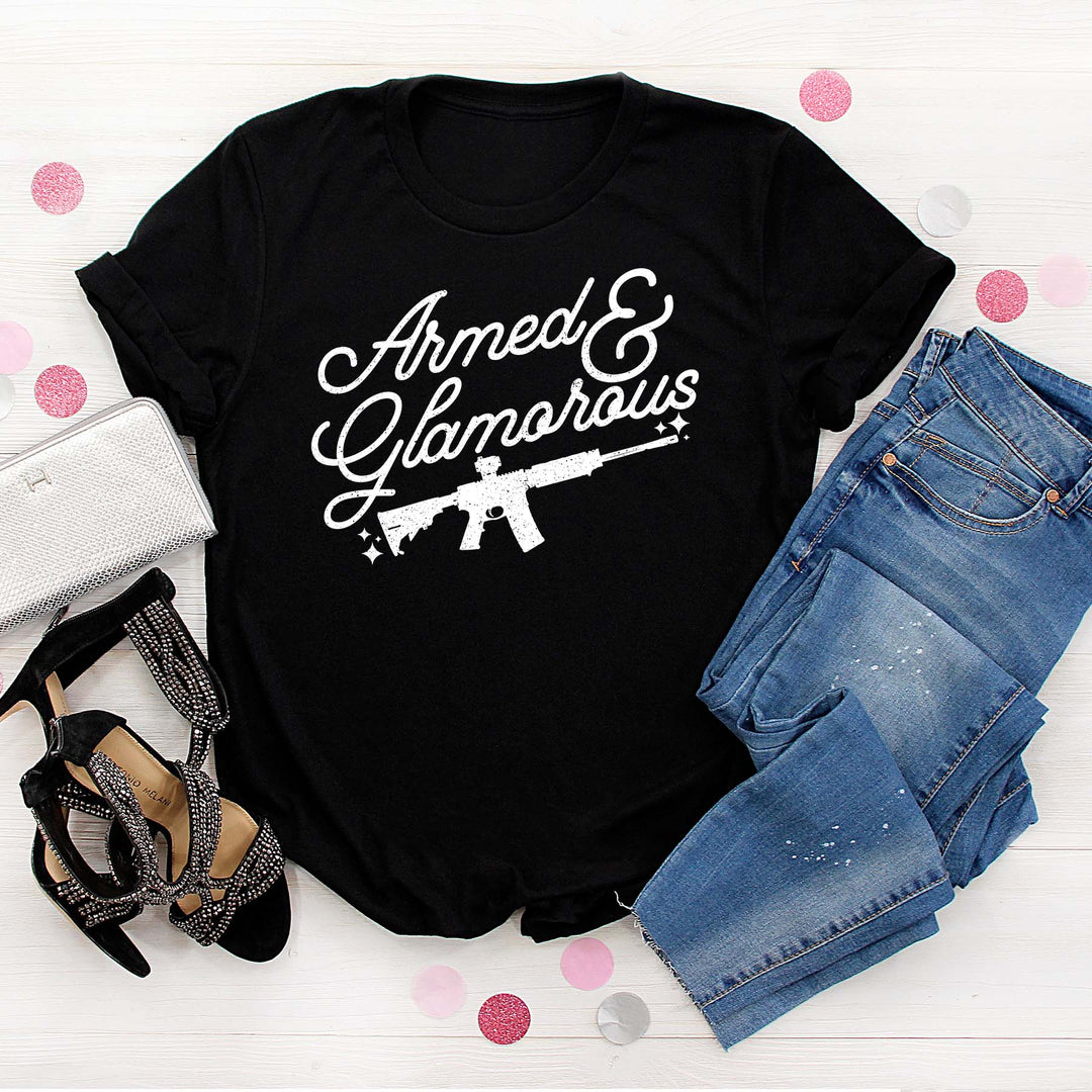ARMED & GLAMOROUS Tee