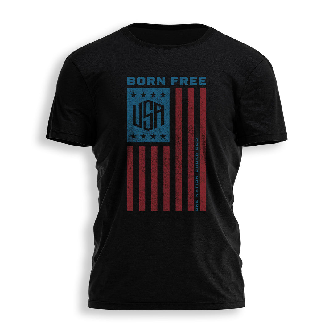 BORN FREE_FLAG Tee
