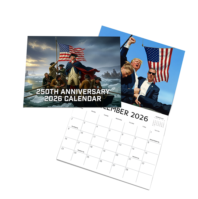 250th Anniversary - 2026 Calendar - 4266