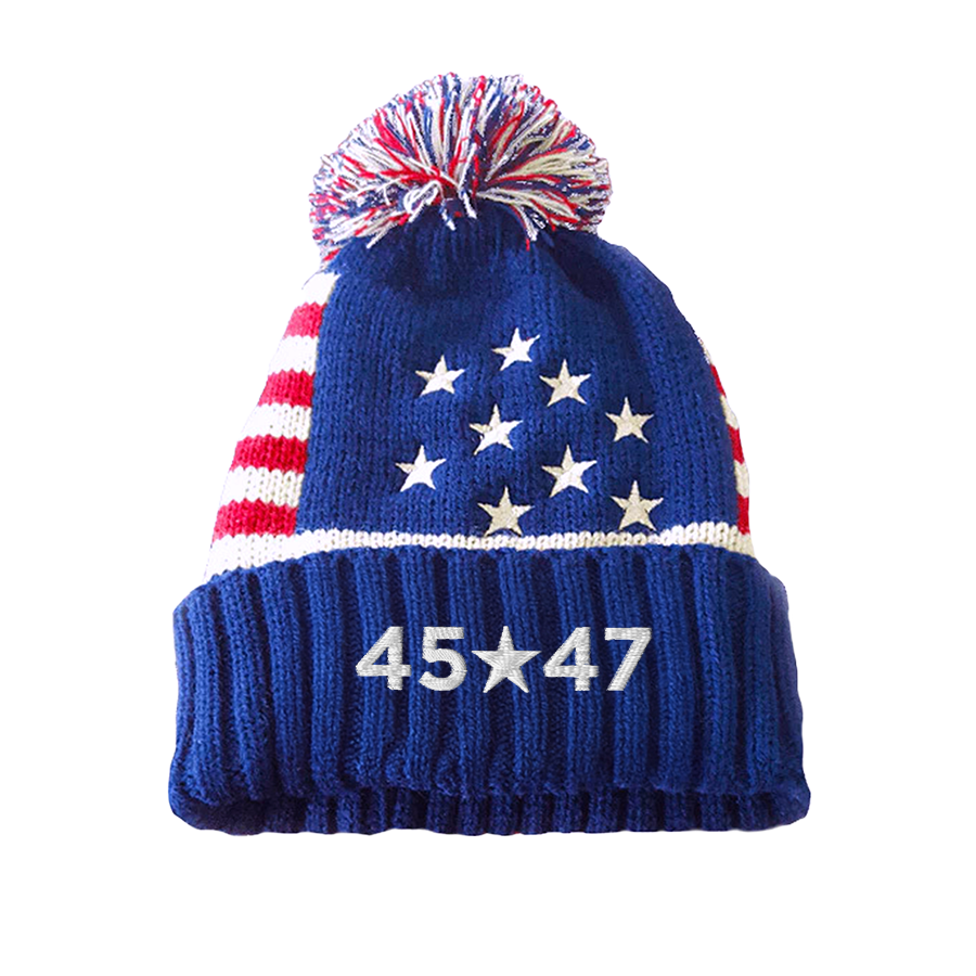 Trump 45 47 Beanie - 3200