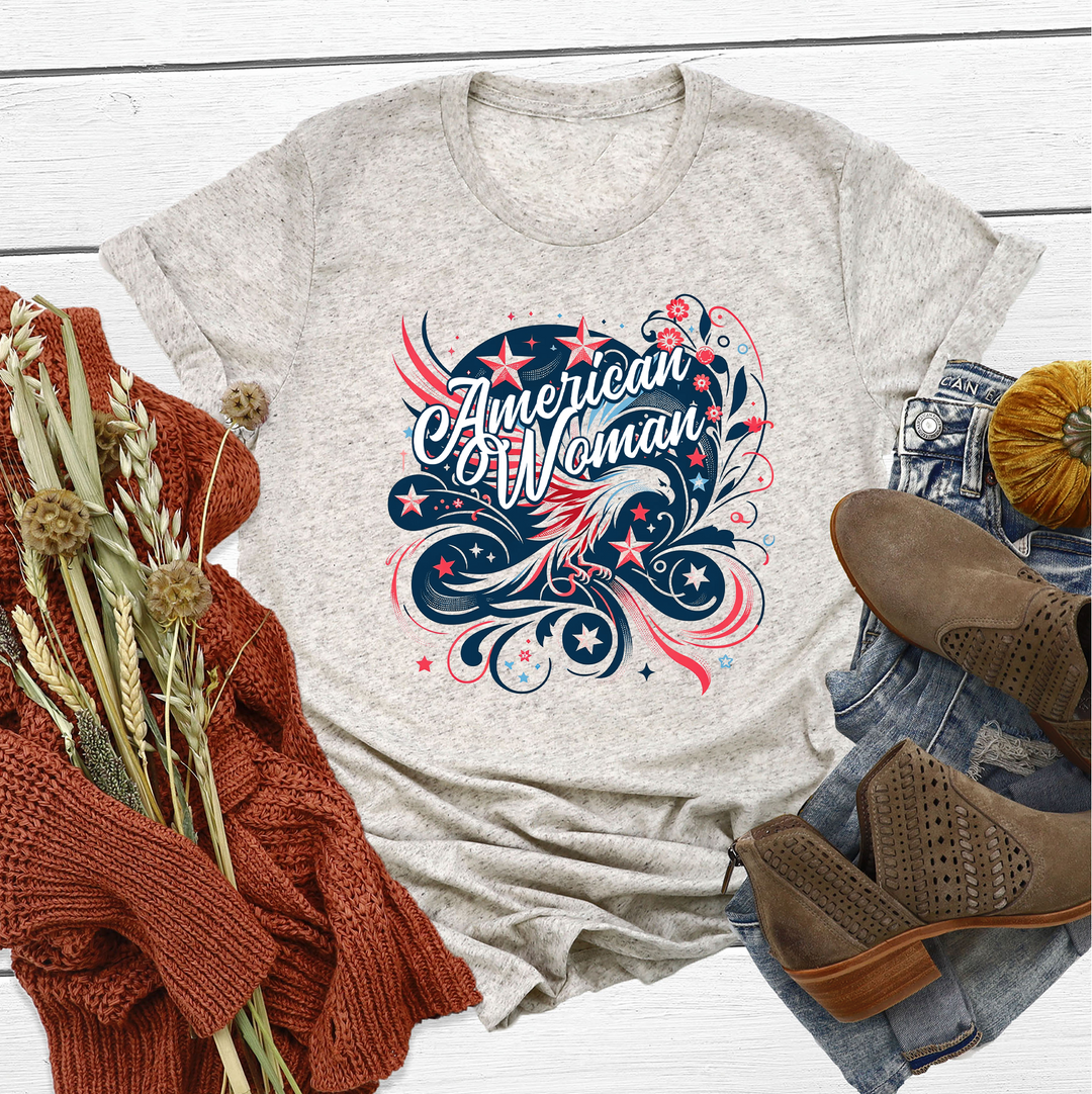 AMERICAN WOMAN - EAGLE Tee