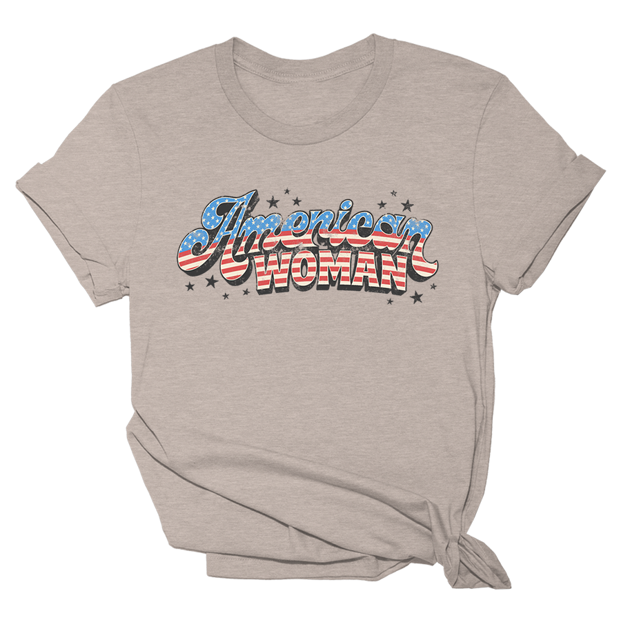 American Woman - Stars and Stripes Tee - 2434