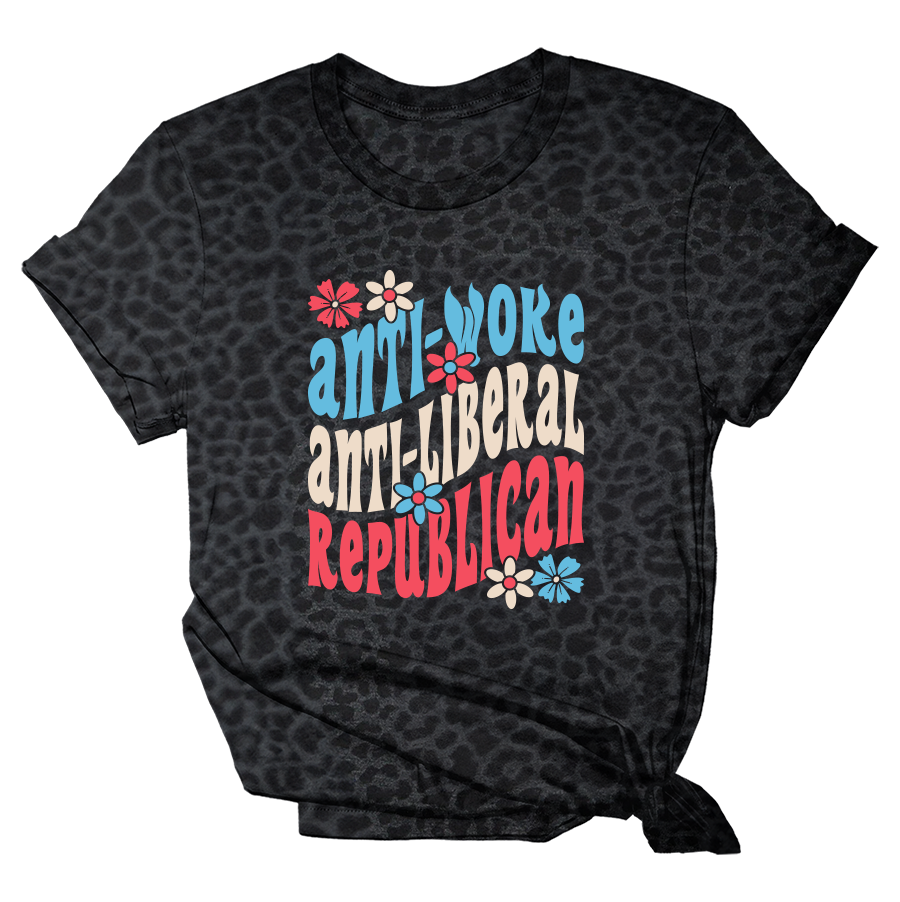 Anti-Woke Republican Tee - 3835