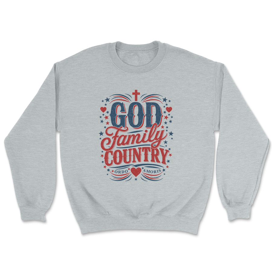God Family Country - Ordo Amoris Crewneck - 3495