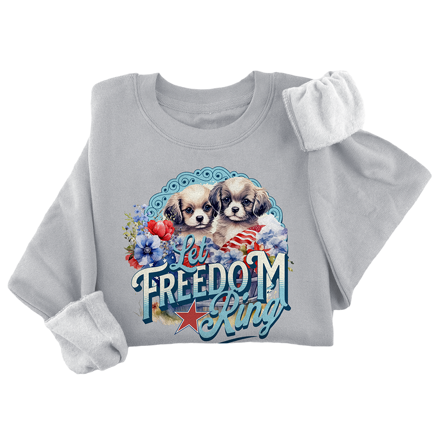 Let Freedom Ring Crewneck - 3451
