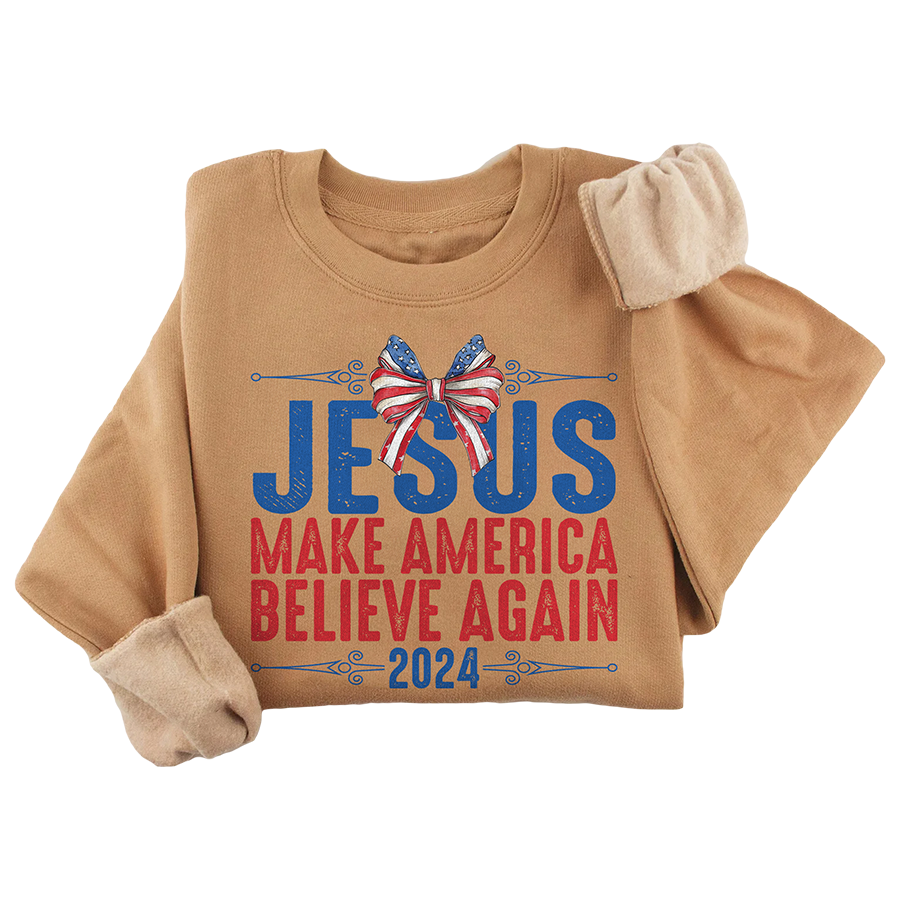 Make America Believe Again Crewneck - 3084