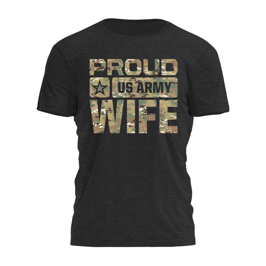 Proud Army Wife Tee - 2297