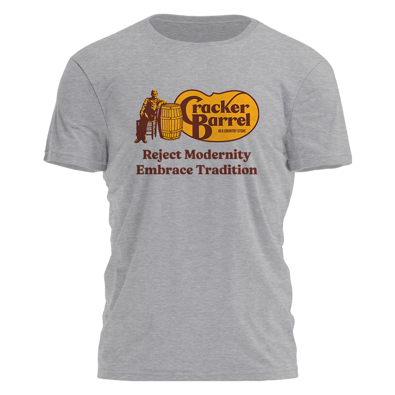 Cracker Barrel - Embrace Tradition Tee - 4089