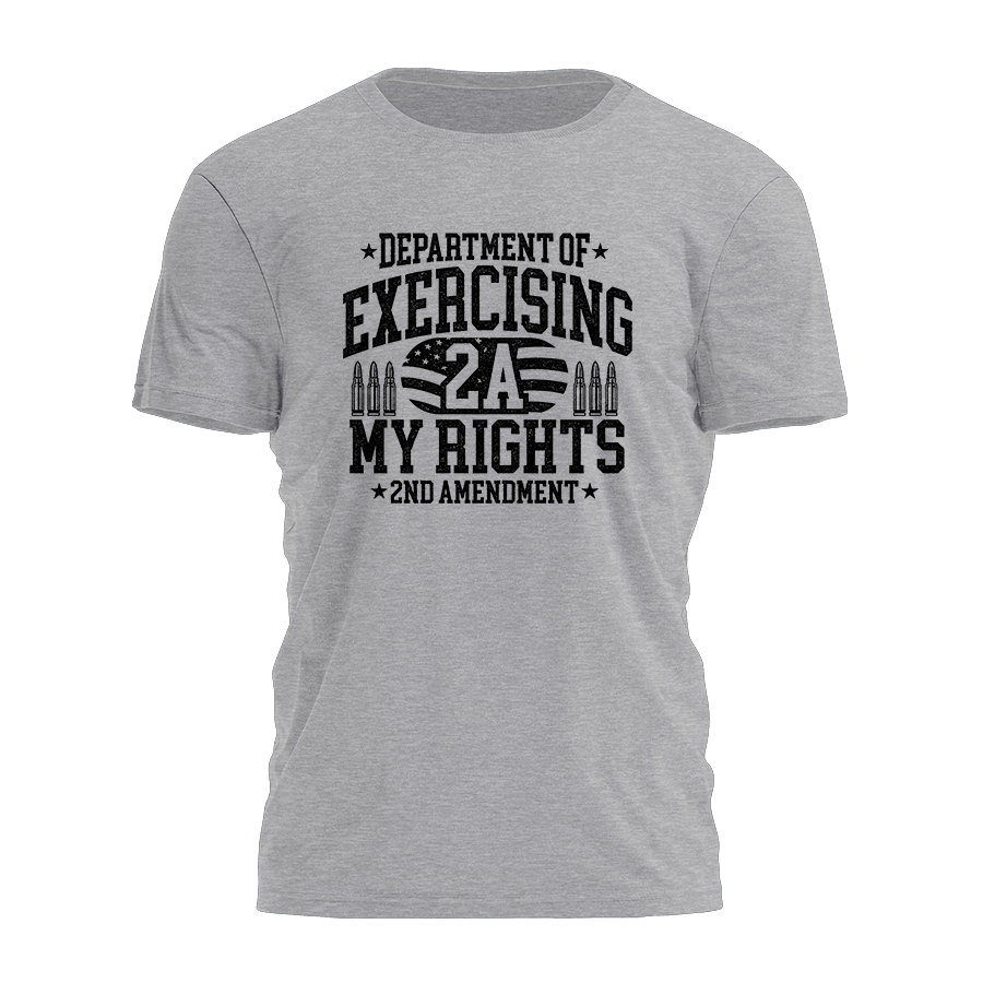 Department Of Exercising My Rights Tee - 3269