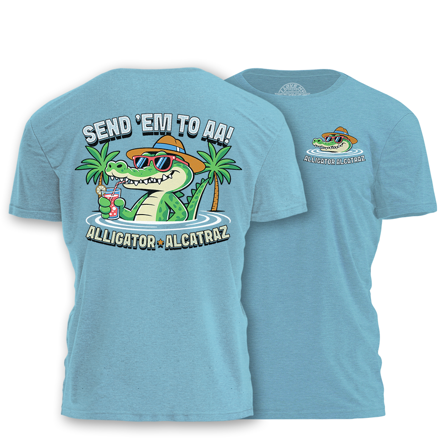 Send Em To AA Tee - 4021