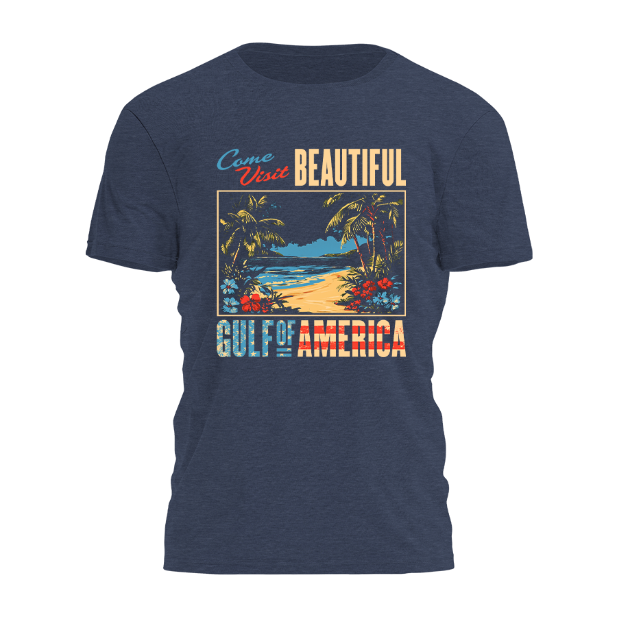 Visit Beautiful Gulf Of America Tee - 3684