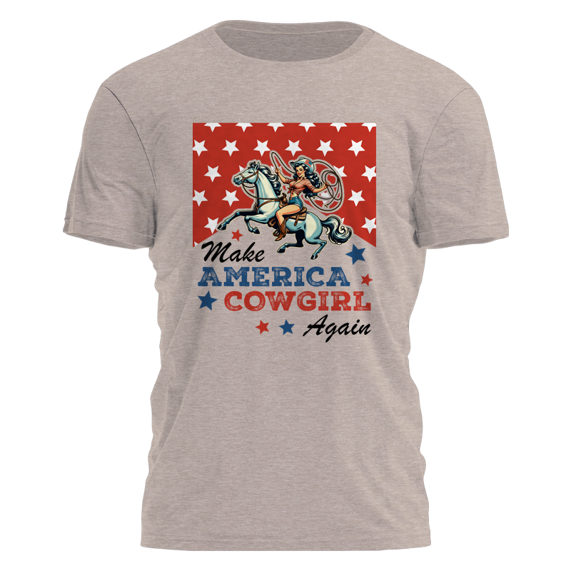 Make America Cowgirl Again Tee - 3388
