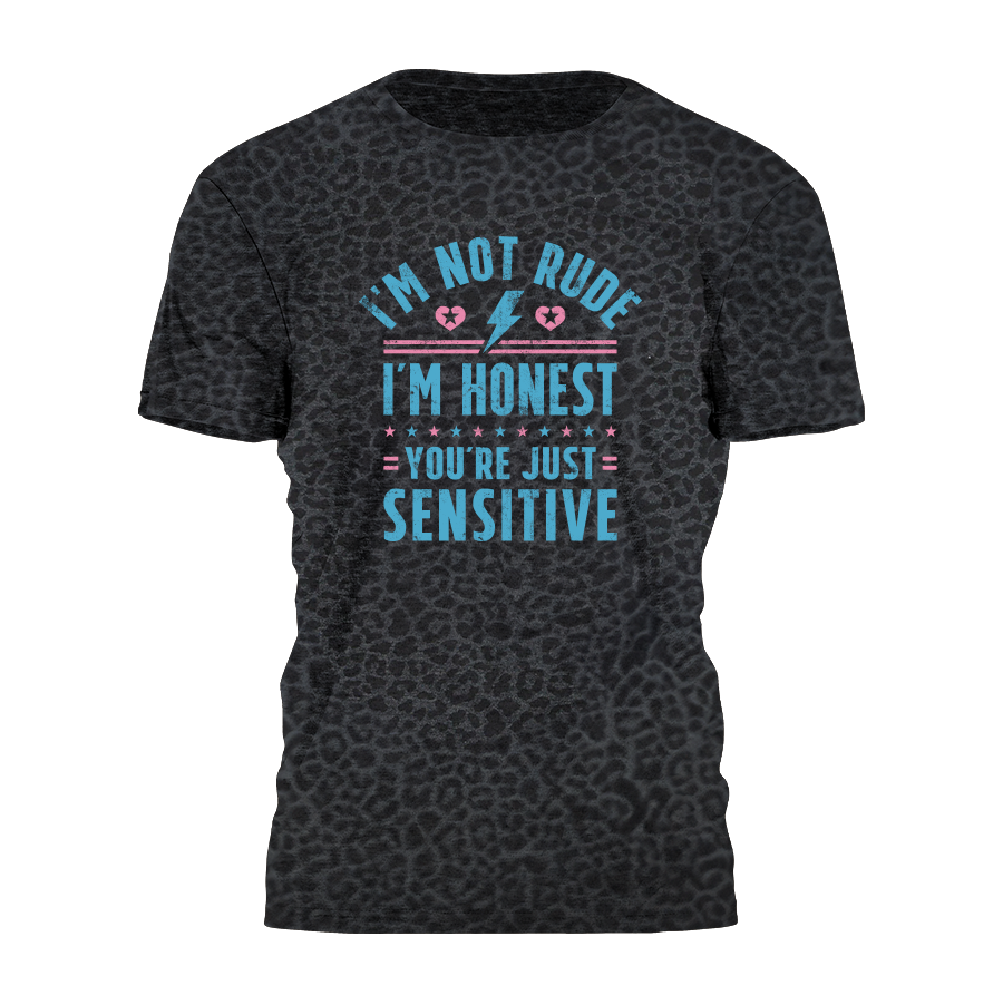 I'm Not Rude Tee - 3859
