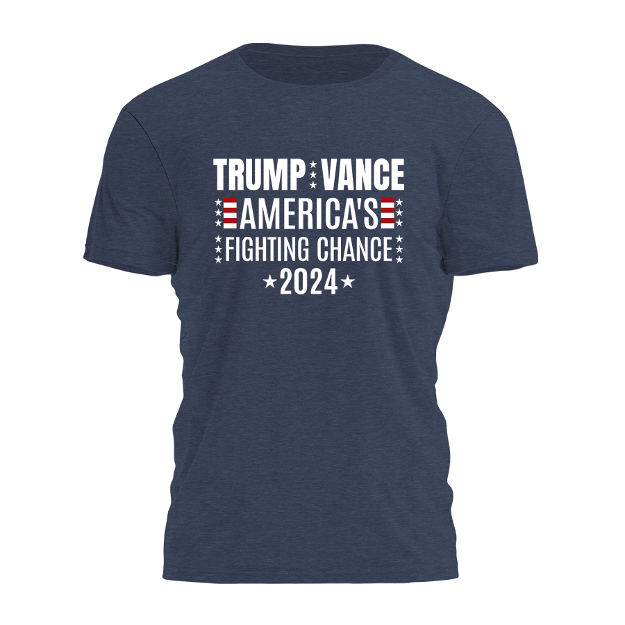 Trump Vance - America's Fighting Chance Tee - 2889