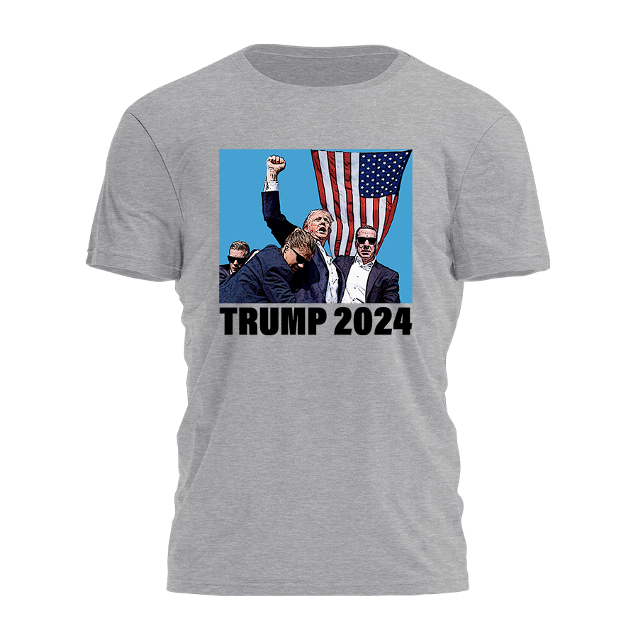 Trump Fist Bump - Trump 2024 Tee - 2734