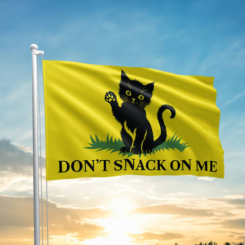 Dont Snack On Me Flag - 2963