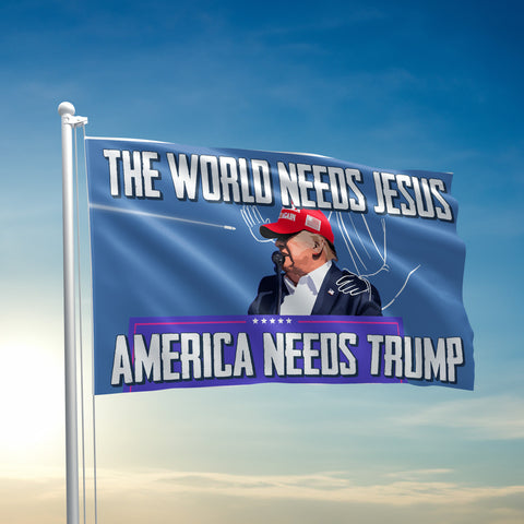 America Needs Trump Flag - 2788