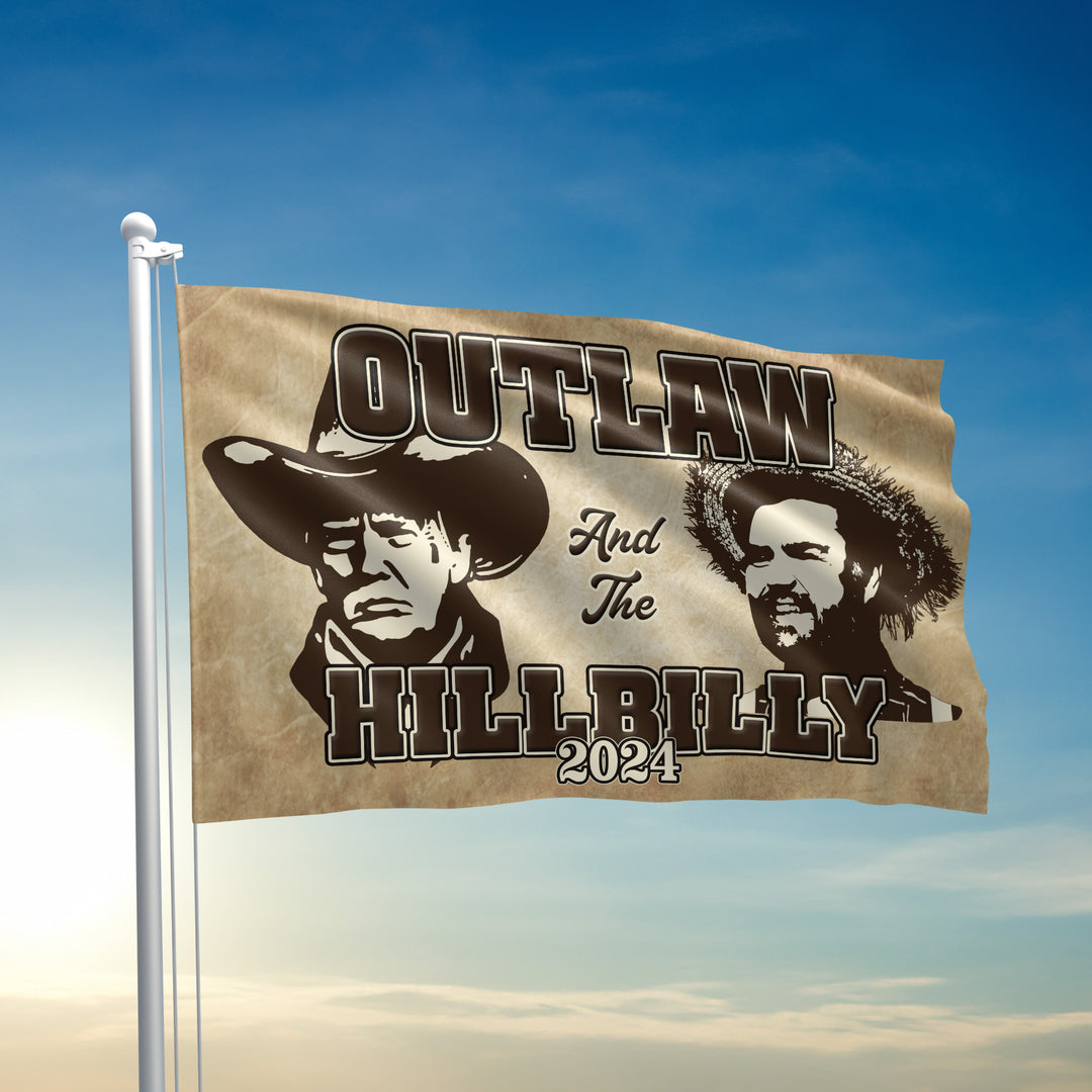 Outlaw and Hillbilly Flag - 2806