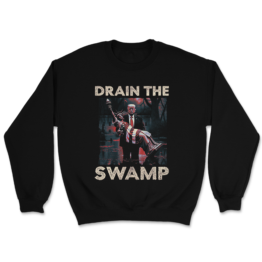 Drain The Swamp - Liberty Crewneck - 3286