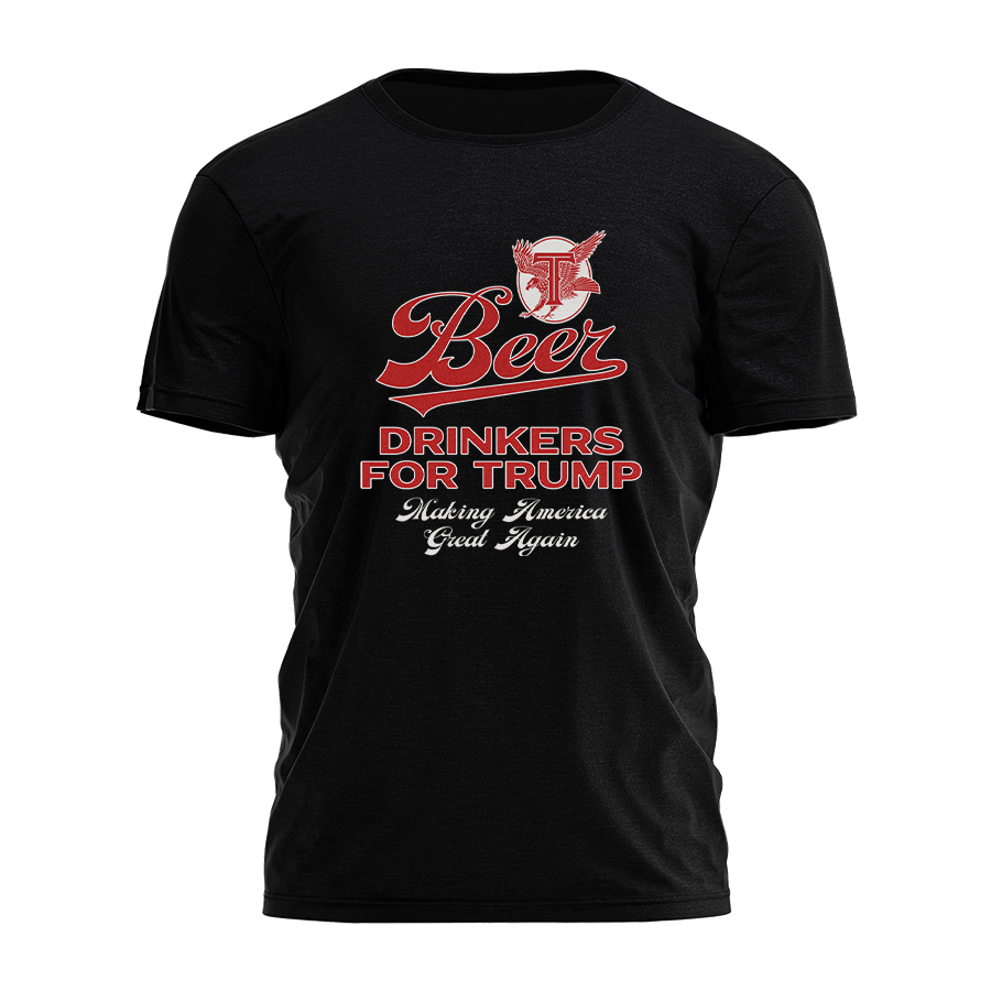 Beer Drinkers For Trump - Eagle Tee - 2540