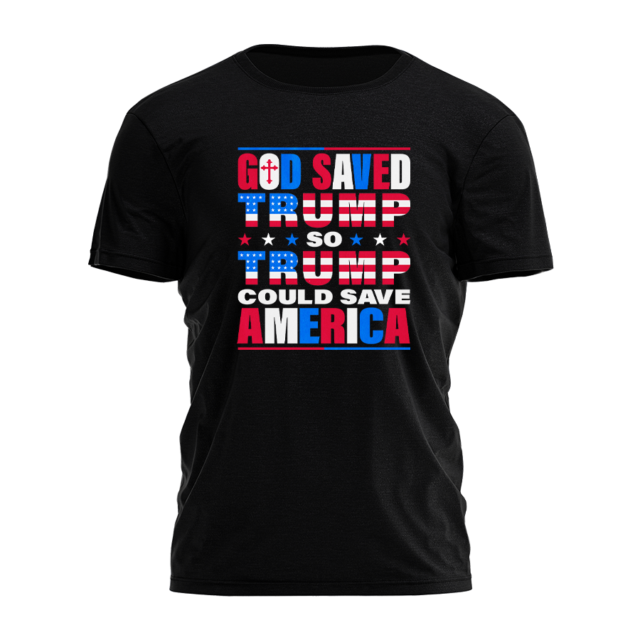 God Saved Trump Tee - 2830