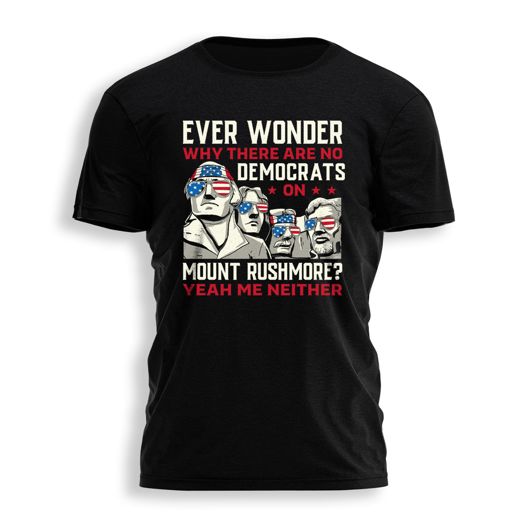 Mount Rushmore Democrats Tee - 1835