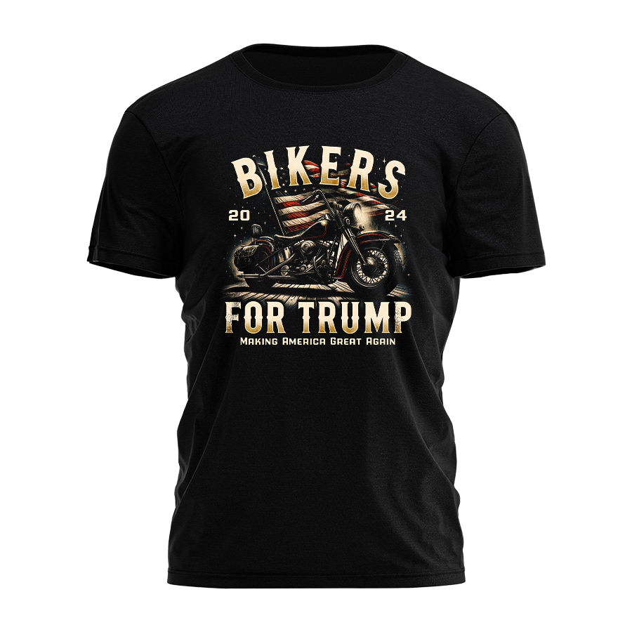 Bikers For Trump Tee - 1940