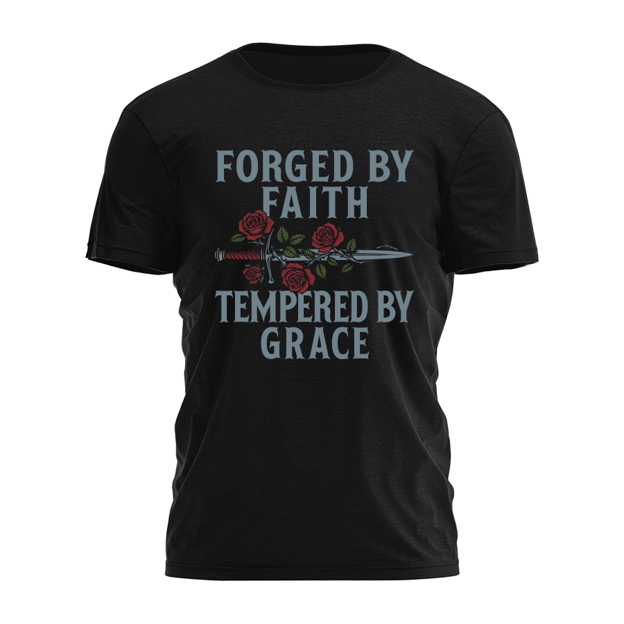 Forged By Faith Tee - 4231