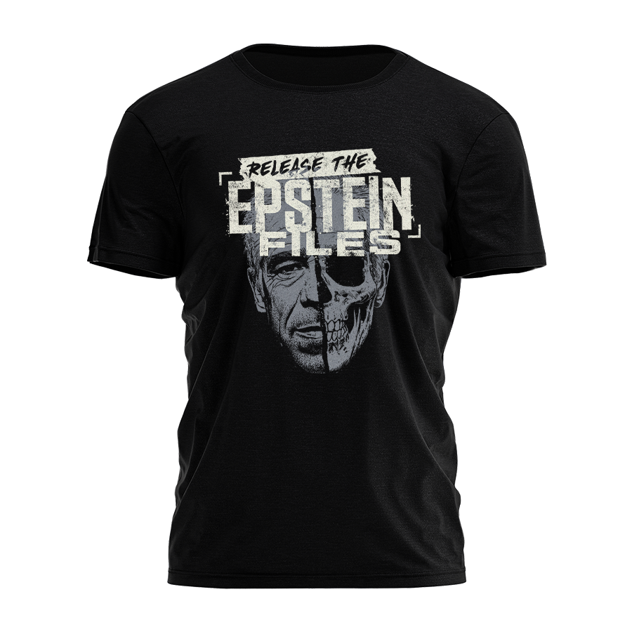 Release The Epstein Files - Skull Tee - 4009