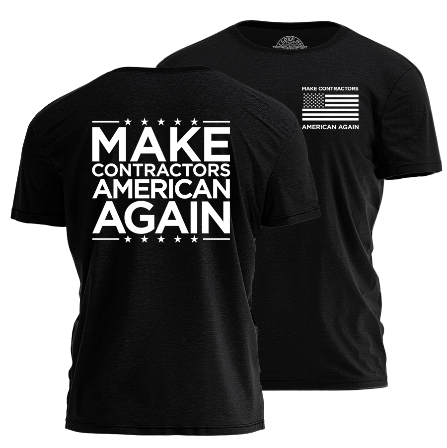 American Contractors Tee - 3968