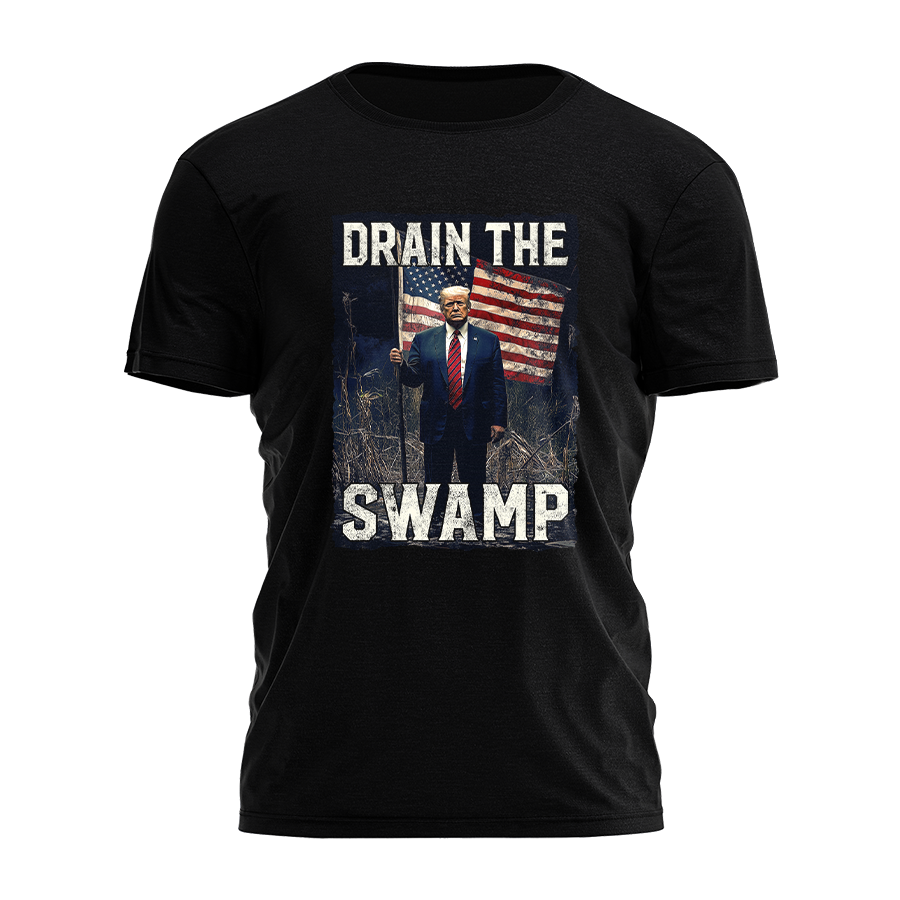 Drain The Swamp - Illustration Tee - 3288