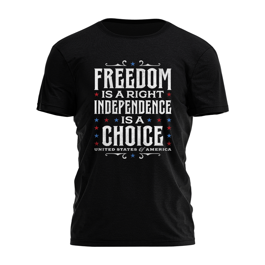 Freedom Is A Right Tee - 2222