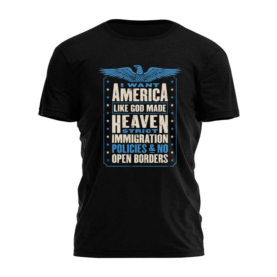 I Want America Tee - 3376