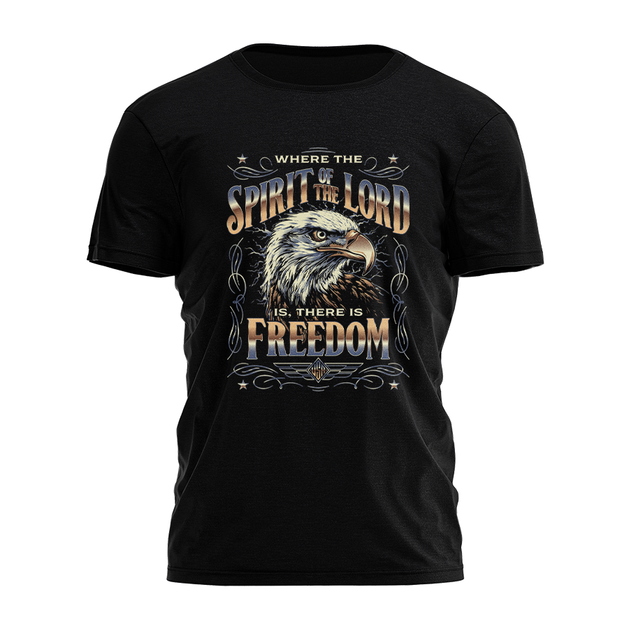 Where The Spirit - Eagle Tee - 3717