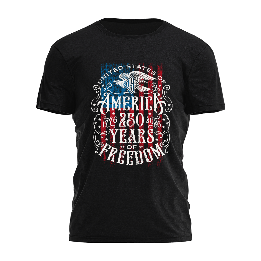 America - 250 Years Of Freedom Tee - 4198