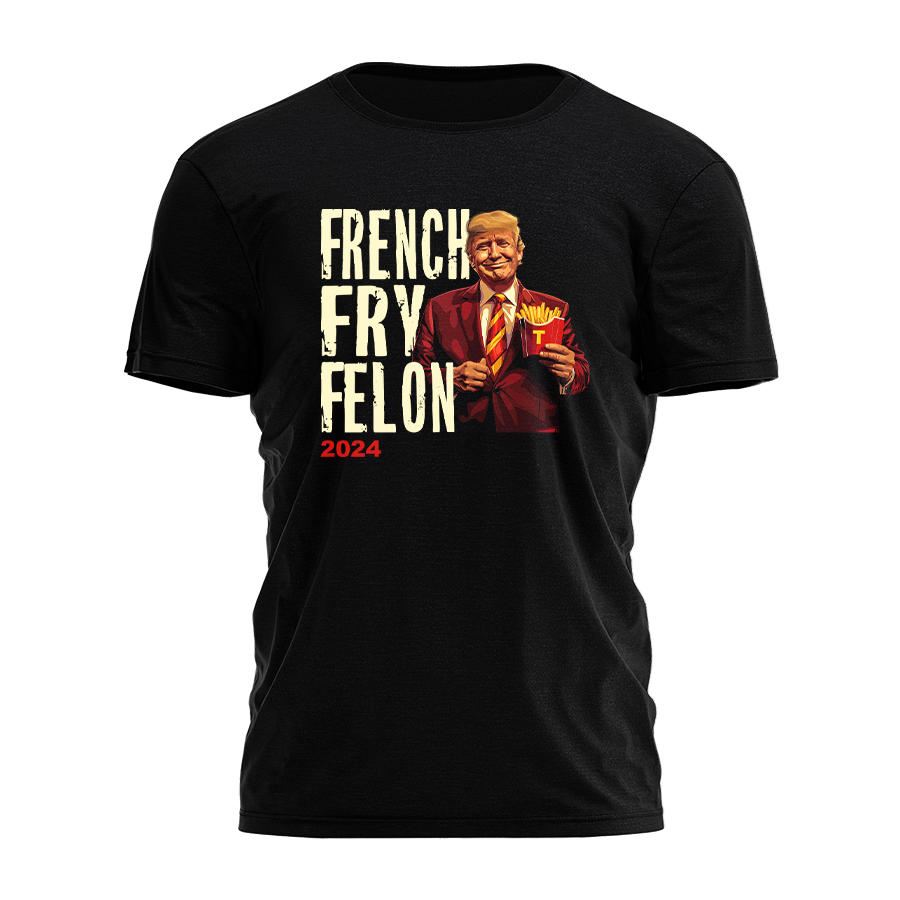 French Fry Felon - Illustration Tee - 3112