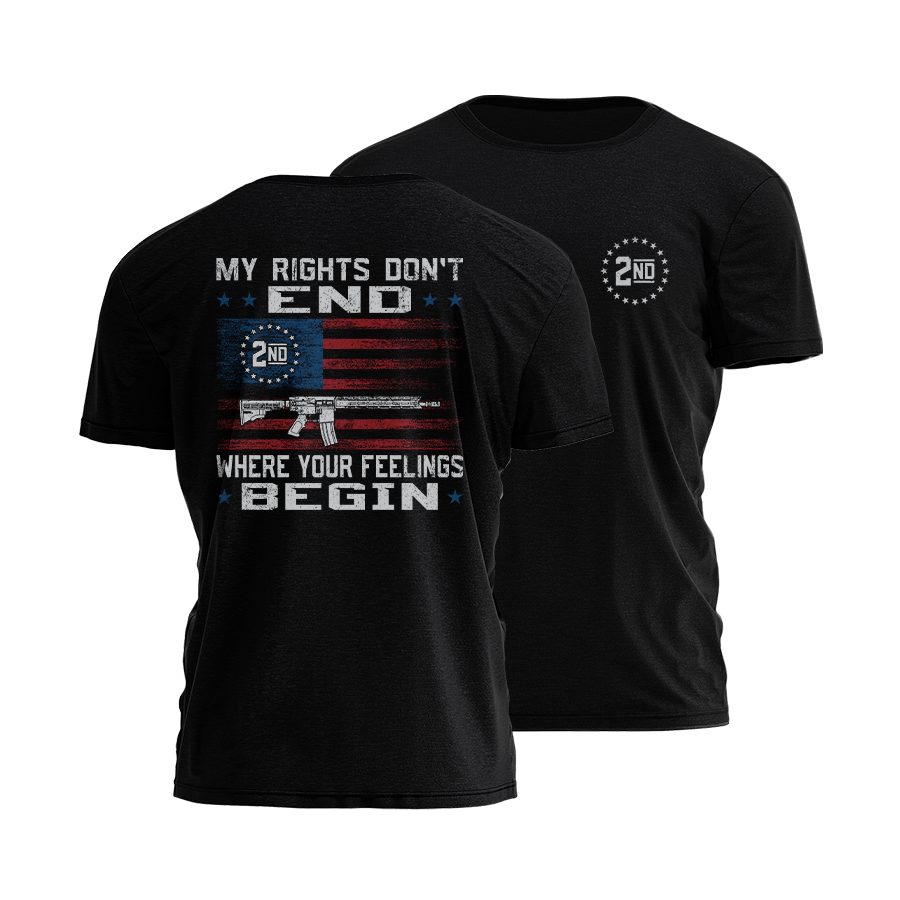 My Rights Don't End Tee - 2323
