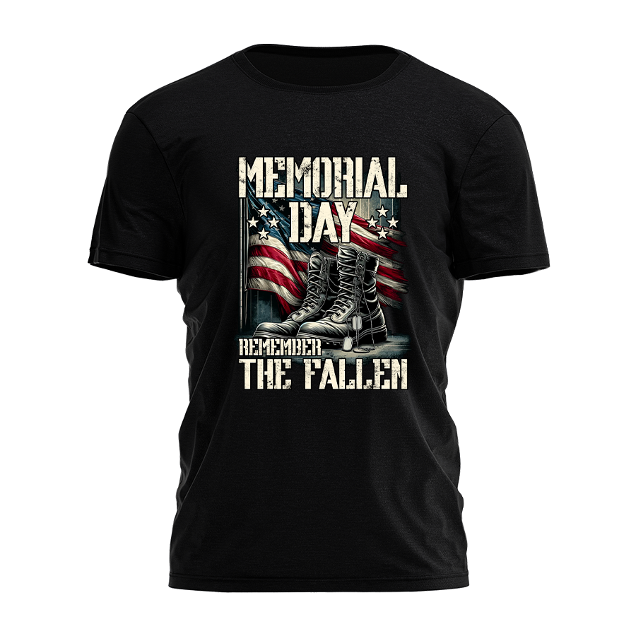 Memorial Day - Remember The Fallen Tee - 2275