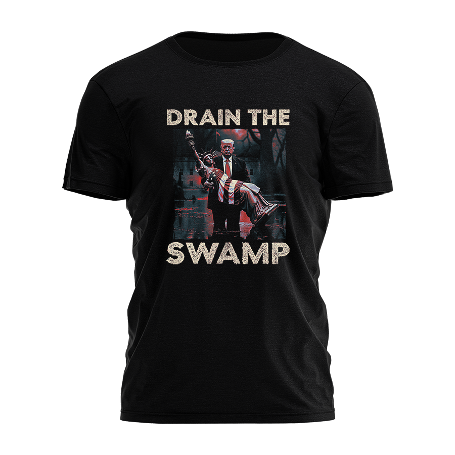 Drain the Swamp - Liberty Tee - 3283
