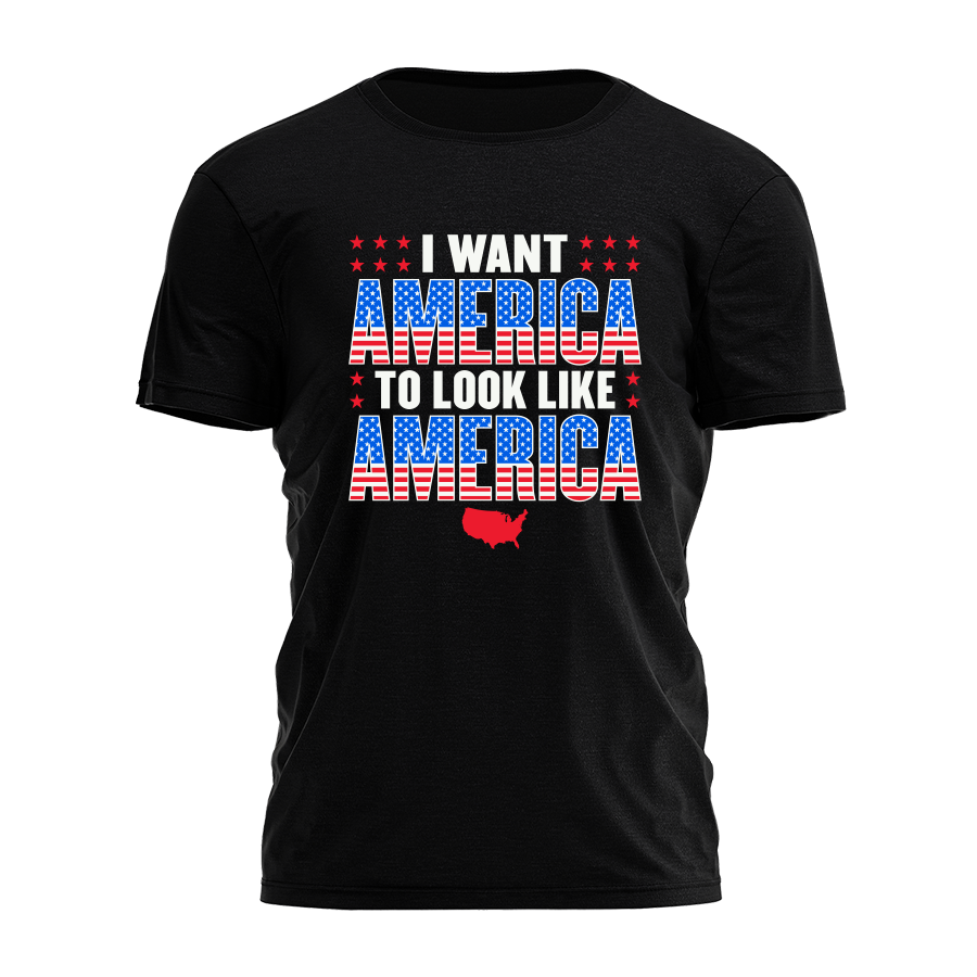 I Want America Tee - 4114