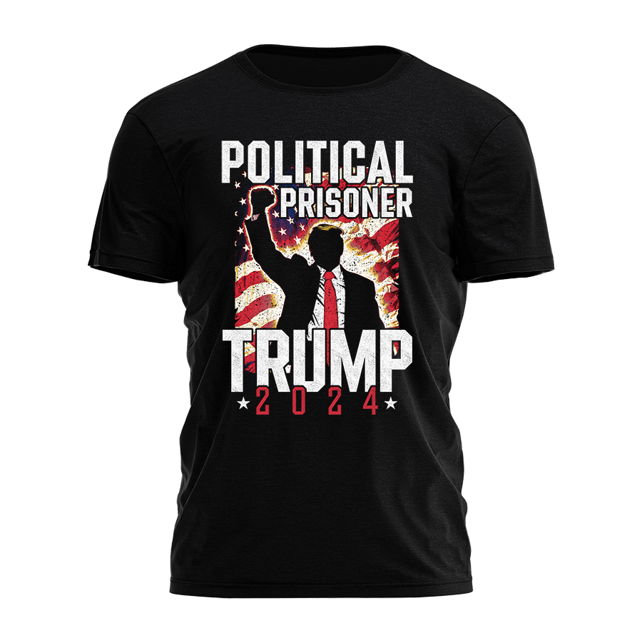 Political Prisoner - Trump 2024 Tee - 2479