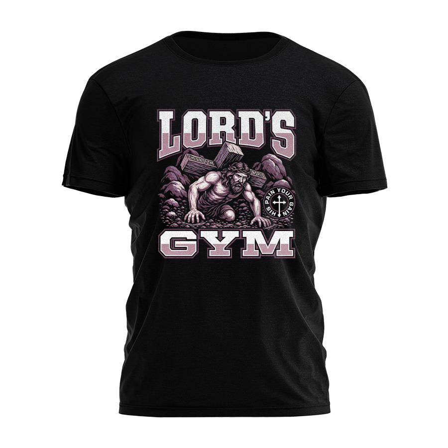 The Lord's Gym - The Sin Of The World - Retro Tee - 3795