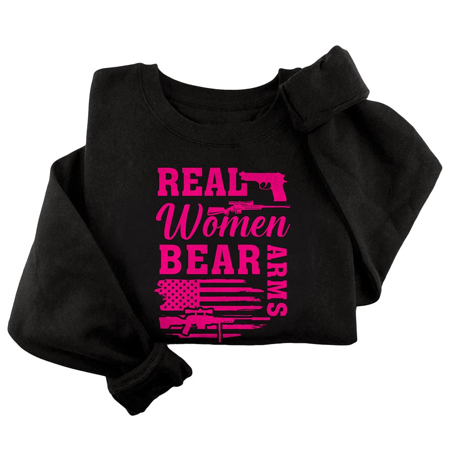 Real Women Bear Arms Crewneck - 3257