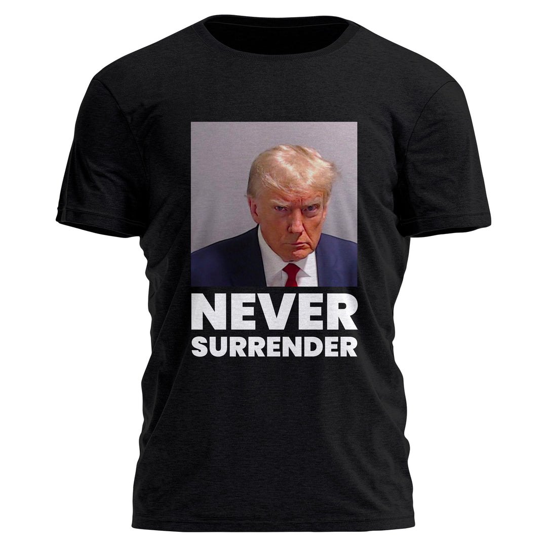 Mugshot Never Surrender Color Black Tee