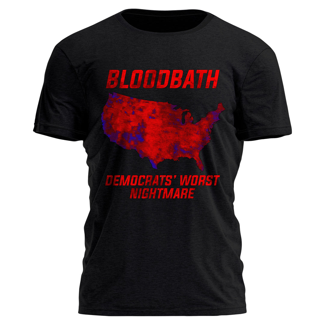 Bloodbath Electoral Map Dems Shirt Tee